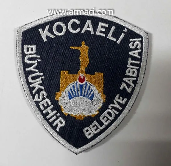 kocaeli belediyesi Logo Nakış Arma peç