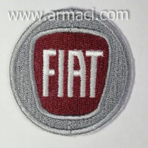 fiat logo nakış arma patch yama etiket peç brove