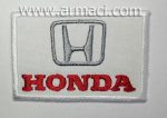 honda logo nakış arma patches emboridered etiket