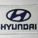 hyundai logo nakış arma peç brove yama işleme patches