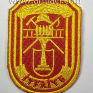 itfaiye logo kol nakış arma peç brove patch yama etiket