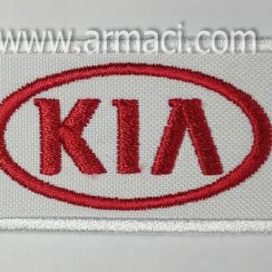 kia logo nakış arma peç yama etiket patches