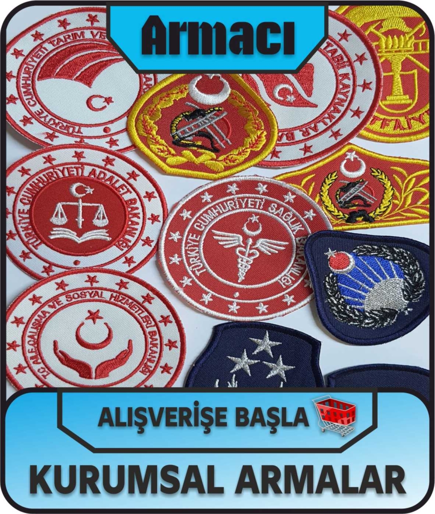 KURUMSAL Nakış Arma yama peç brove nakis isleme