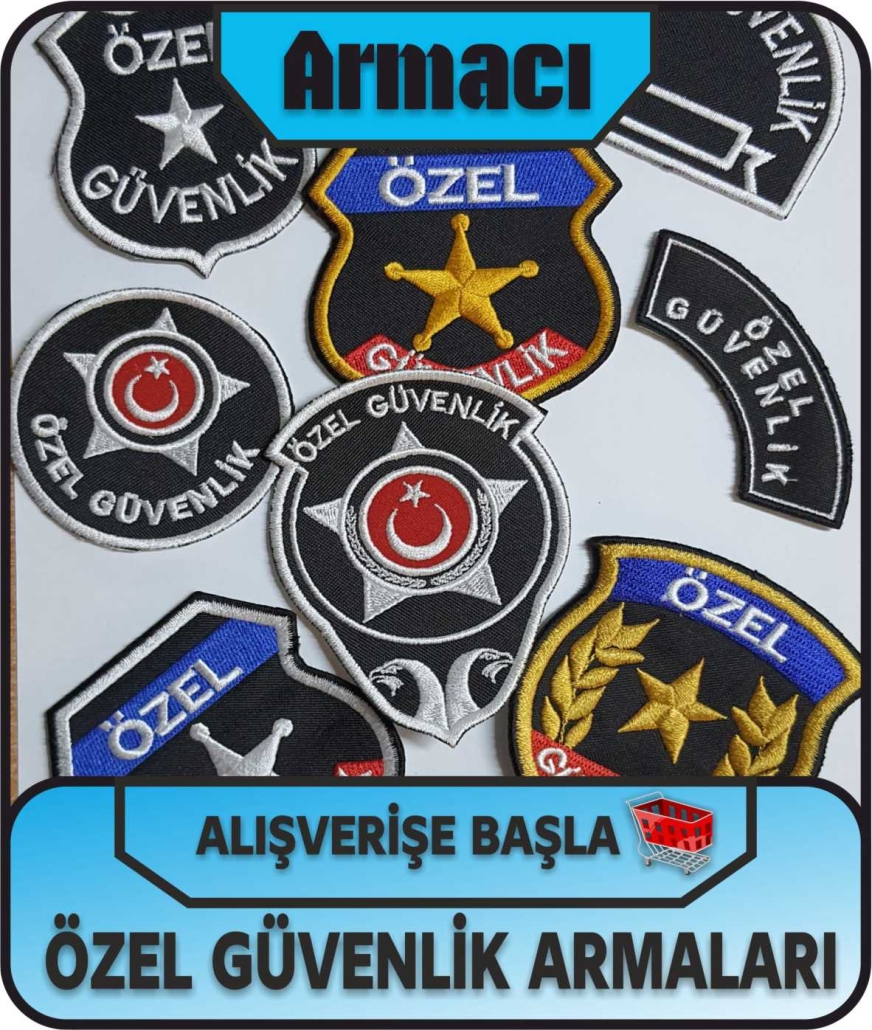 Özel Güvenlik Armaları - Güvenlik Arması